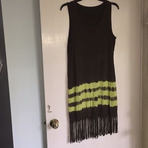 Tank dress/ beach cover up